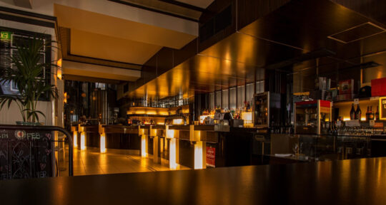 Punto cassa di un ristorante