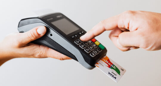 POS con carta di credito