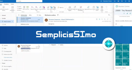 Semplicissimo documenti commerciale in Outlook