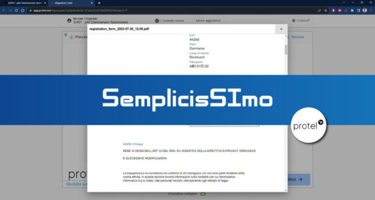 Come gestire la carta di credito e digitalizzare la firma in protel PMS SemplicisSImo